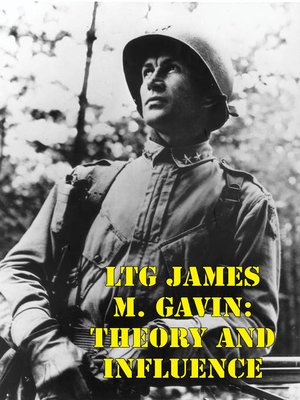 cover image of LTG James M. Gavin